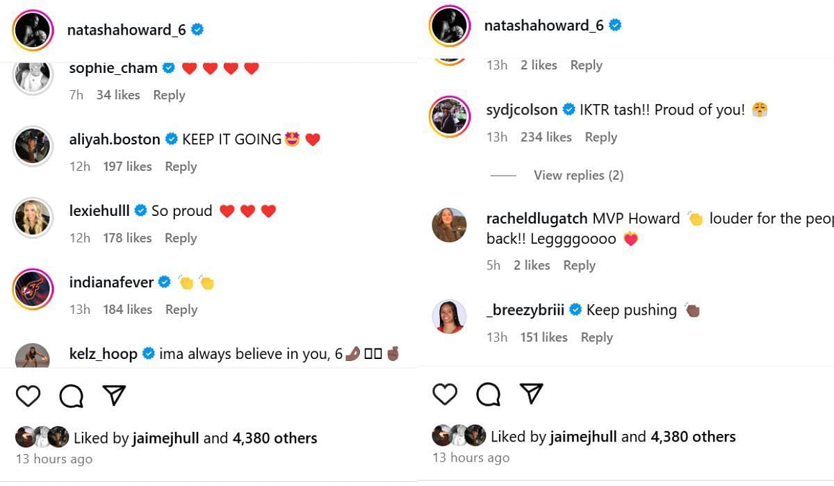 (Image Credit: Natasha Howard/Instagram)